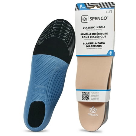 Spenco Diabetic Insole Trim to Fit Men's 7-13
