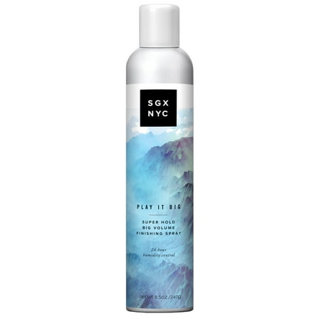 SGX NYC Play It Big Volumizing Finishing Hair Spray, for All Hair Types, 6.5 oz
