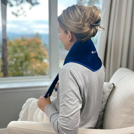 Miracle Back Relief Gel-Infused Compression Wrap, 360-Degree Neck, Shoulder & Back Support