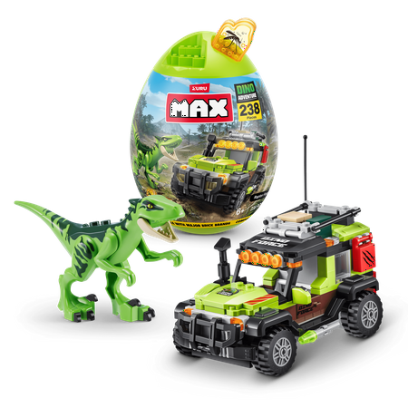MAX Build More Dino Escape (238 Pieces) Building Bricks Toys For Kids 3+ by ZURU