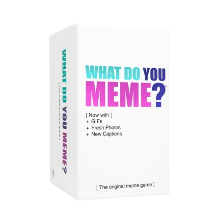 What Do You Meme? Core Game Now Including Gif's, The Essential Adult Party Game for Meme Lovers