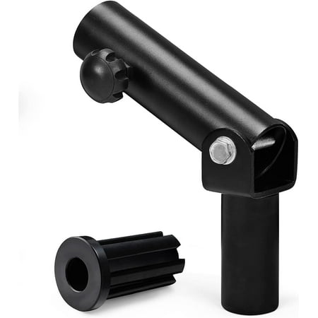 Yes4All T-Bar Row Plate Post Insert Landmine &ndash; Fit 2&rdquo; Olympic Bars &ndash; Full 360&deg; Swivel & Easy to Install (Black)