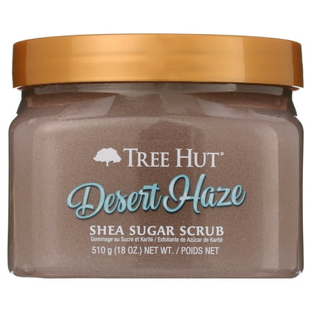 Tree Hut Shea Sugar Exfoliating Body Scrub Desert Haze, 18 oz