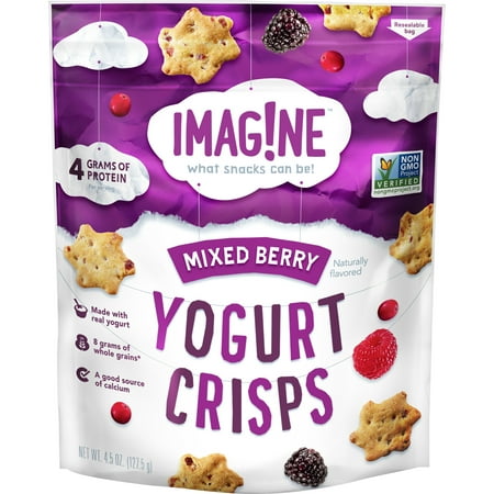 Imag!ne Mixed Berry Yogurt Crisps, 4.5 oz Bag