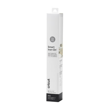 Cricut® Smart Iron-On™ Vinyl (3 ft) - White, 13" x 36"