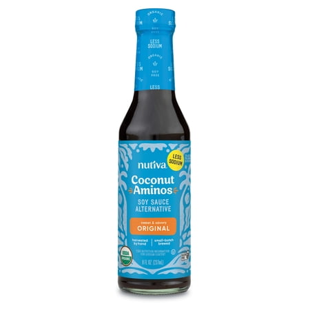 Nutiva Coconut Aminos Organic Soy Free Alternative Sauce, 8 fl oz