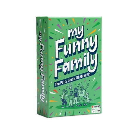 My Funny Family by DSS Games |Fun Card Game for Kids, Adults, Families, Game Night | Easy to Learn | Ages 10+
