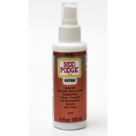 Mod Podge Ultra Multi-Surface Sealer, Glue, and Finish Spray, 4 oz, Gloss