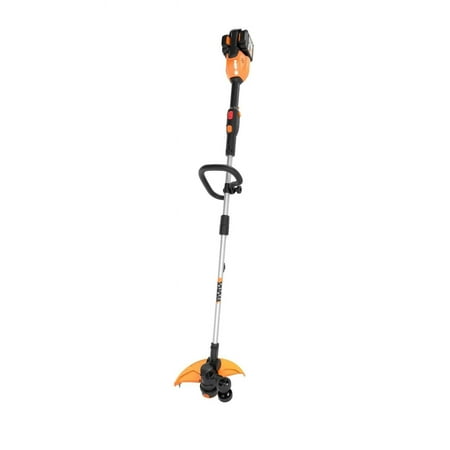 WORX WG184 13" 40V Lithium-Ion Cordless String Trimmer with Batteries & Charger