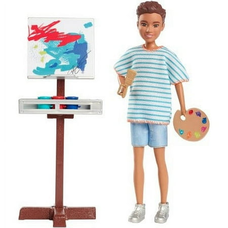 Barbie Team Stacie Friend of Stacie Doll Art Class Playset with Accessories BrickSeek