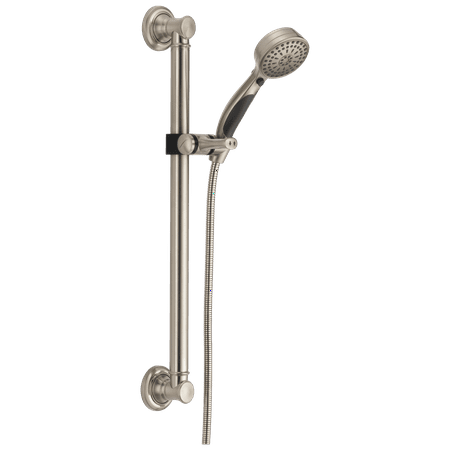 9-Spray ActivTouch&reg; Hand Shower with Traditional Slide Bar / Grab Bar in Stainless 51900-SS