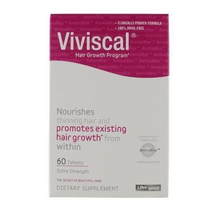 Viviscal Hair Growth Program Extra Strength Dietary Supplement, 60 Ct