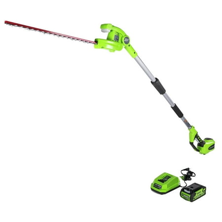 Greenworks 40V 20" Battery Powered Hedge Trimmer + (1) 2.0 Ah Battery & Charger 2300402