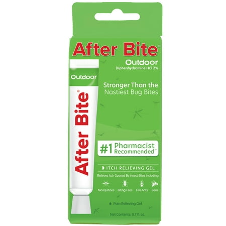 After Bite Outdoor Formula Pain Relieving Gel, Portable Instant Relief, Insect Bite Treatment .7 oz.