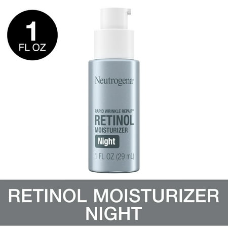 Neutrogena Rapid Wrinkle Repair, Moisturizer, Night Cream, 1 fl oz