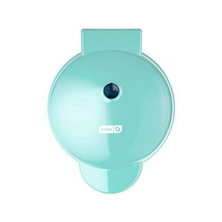 DASH 8 Express Electric Round Griddle for for Pancakes, Cookies, Burgers, Quesadillas, Eggs & other on the go Breakfast, Lunch & Snacks - Aqua Aqua Griddle