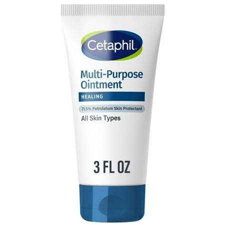 Cetaphil Healing Ointment for Dry, Chapped, Irritated Skin, Heals and Protects, 3 oz