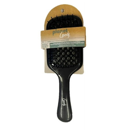 Planet Goody Ocean Rescue Vented Paddle Brush 1Ct Black