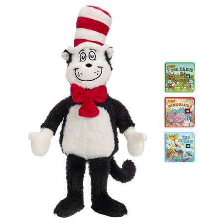 Little Tikes Story Dreamers Cat in the Hat Plush, Story Books, Audio Toy Gift, Toddlers, Ages 2-5