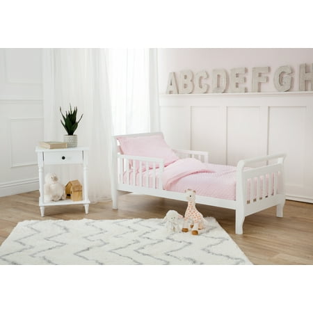 TL Care Inc 4 Piece Bedding Sets, Toddler Bed with Fitted Sheet, Top Sheet, Pillow Sham, Comforter