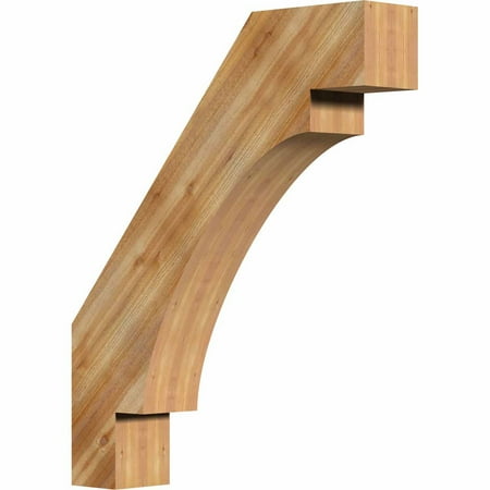 4"W x 20"D x 24"H Merced Rough Sawn Brace, Western Red Cedar