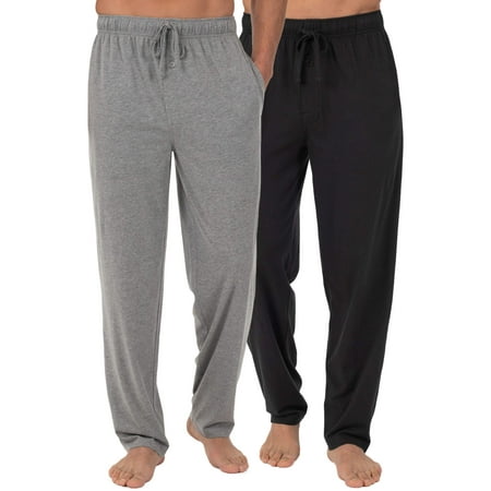 Fruit of the Loom Mens and Big Mens 2-pack Jersey Knit Sleep Pant