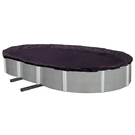 Blue Wave Bronze 8-Year 16-ft x 32-ft Oval Above Ground Pool Winter Cover