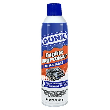 GUNK Engine Degreaser Spray for All Vehicle Types, 15 oz