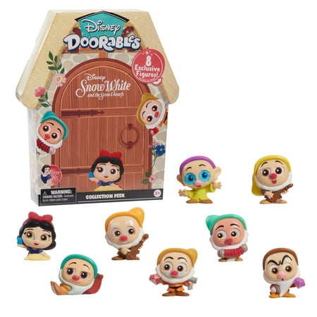 Disney Doorables Snow White Collection Peek, Officially Licensed Kids Toys for Ages 5 Up, Gifts and Presents