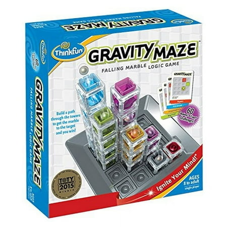 ThinkFun: Gravity Maze Toy Maze Brain Game for Children Ages 8+, 1 pack