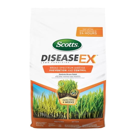 Scotts DiseaseEx Lawn Fungicide for Brown Patch, Pythium Blight and More Listed, 10 lbs.