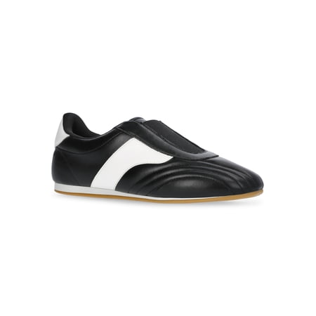 Weekend Academy Girls Slip On Sneakers with Thin Soles