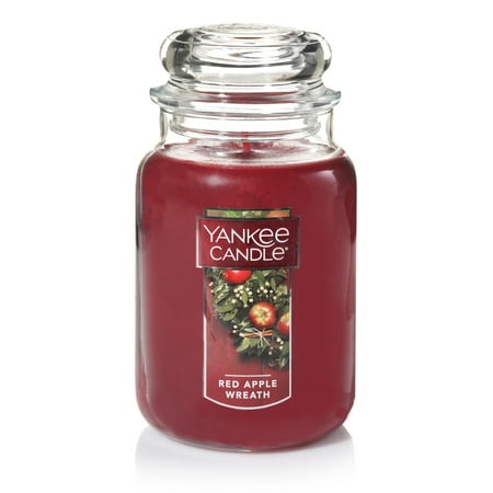 Yankee Candle® Large Classic Jar Candle, Red Apple Wreath