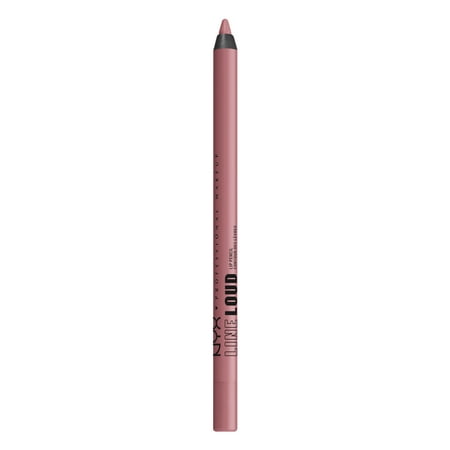 NYX Professional Makeup Line Loud Lip Liner, Longwear Matte Lip Pencil, Fierce Flirt