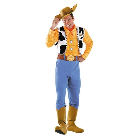 Mens Disney Toy Story Woody Deluxe Costume X-Large