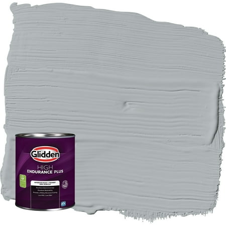 Glidden HEP Stargazer / Gray, Semi-Gloss Interior Paint with Primer, 1 Quart