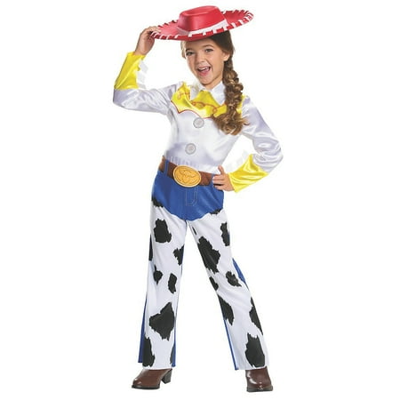 Disguise Girls' Toy Story Jessie Classic Costume - Size 7-8