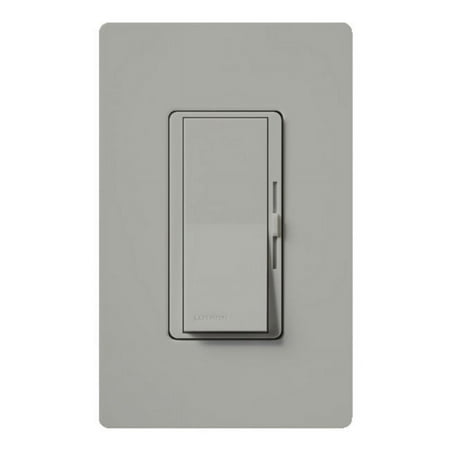 Lutron Dvlv-603P Diva 450 Watt 120 Volt 3-Way Magnetic Low Voltage Preset Dimmer - Grey