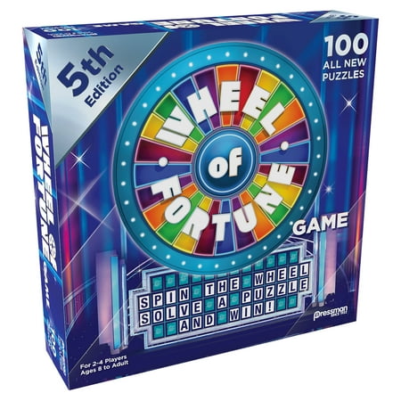 Pressman Wheel of Fortune Board Game