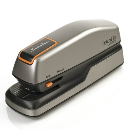 Swingline Optima 20 Compact Electric Stapler 20 Sheets Silver - Electric