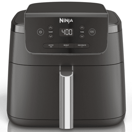 Ninja Air Fryer Pro 3-in-1 with 5 QT Capacity, Air Fry, Reheat, Dehydrate, Air Crisp Technology, 120 Volts, Nonstick Basket & Crisper Plate, AF140