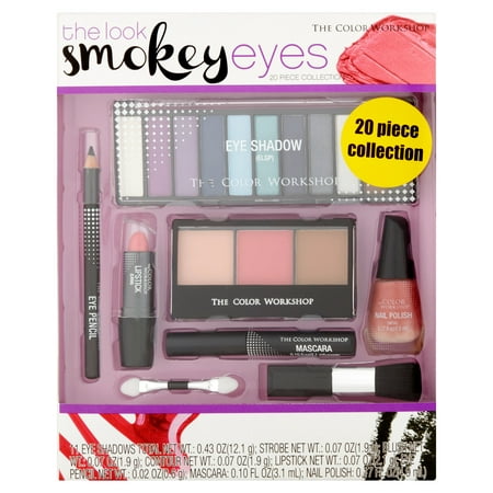 The Color Workshop The Look Smokey Eyes Collection, 20 count