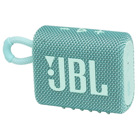 JBL Go 3 - Portable Waterproof Speaker - Bold style and big sound wherever you go - Teal