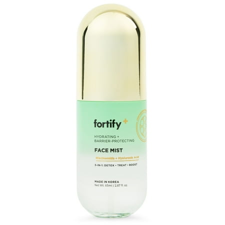 Fortify Skincare Anti-Aging Facial Toner Mist Capsule, Hydrating and Protecting, for All Skin Types, 85 mL / 2.87 fl oz