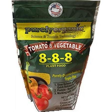 Purely Organic Products 2.25 lbs. Organic Tomato and Vegetable Plant Food