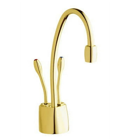 French Gold InSinkErator F-HC1100 9''. Hot & Cold Water Dispenser