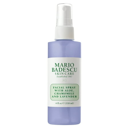 Mario Badescu Facial Spray Skin Care Toner with Aloe Chamomile and Lavender , 4 oz