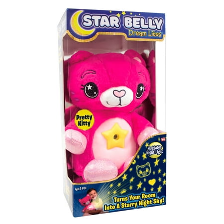 Star Belly Dream Lites Pretty Kitty, Huggable Kids Night Light, As Seen on TV