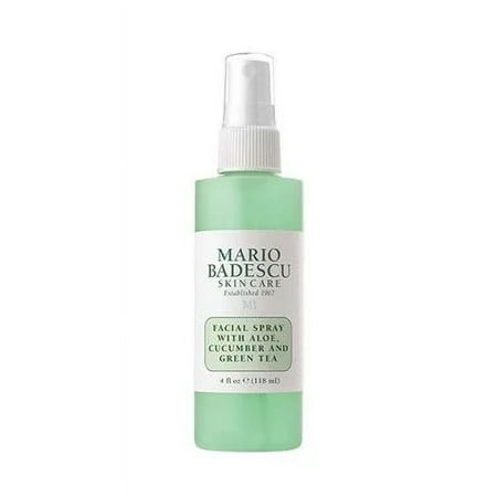 Mario Badescu Facial Spray Skin Care Toner with Aloe Cucumber and Green Tea , 4 oz