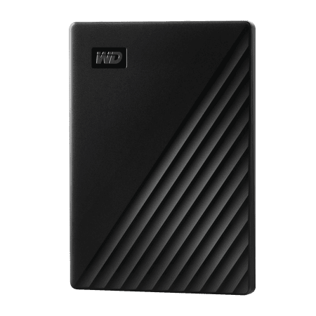 Western Digital 4TB WD My Passport, Portable External Hard Drive HDD, Black - WDBPKJ0040BBK-WESN